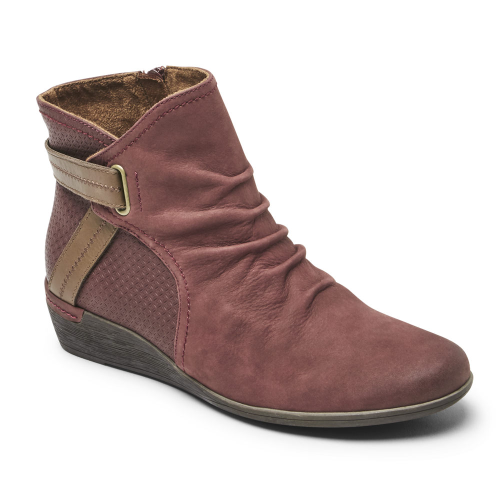 Rockport Boots Dame Rød - Cobb Hill Devyn - WMUK13604